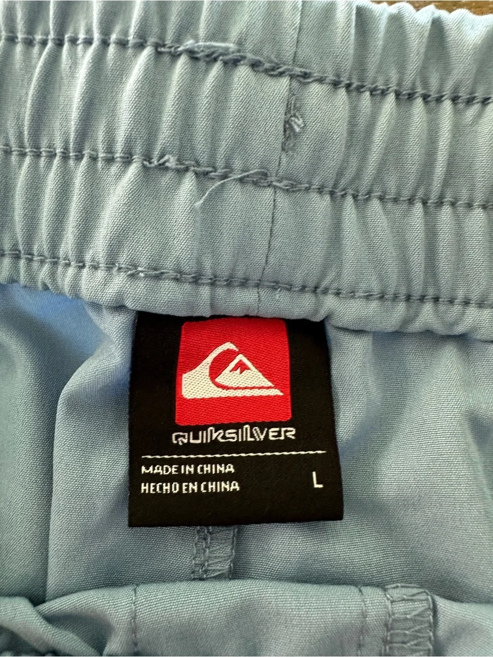 Light Blue Men's Swim/Board Shorts Size L